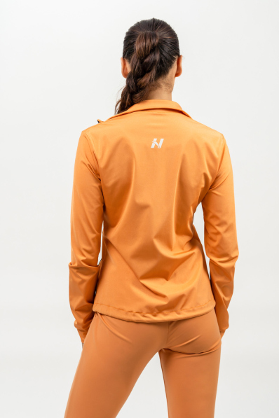 NEBBIA • Mikina na zip s odleskom SLEEK oranžová • Nebshop.sk 2