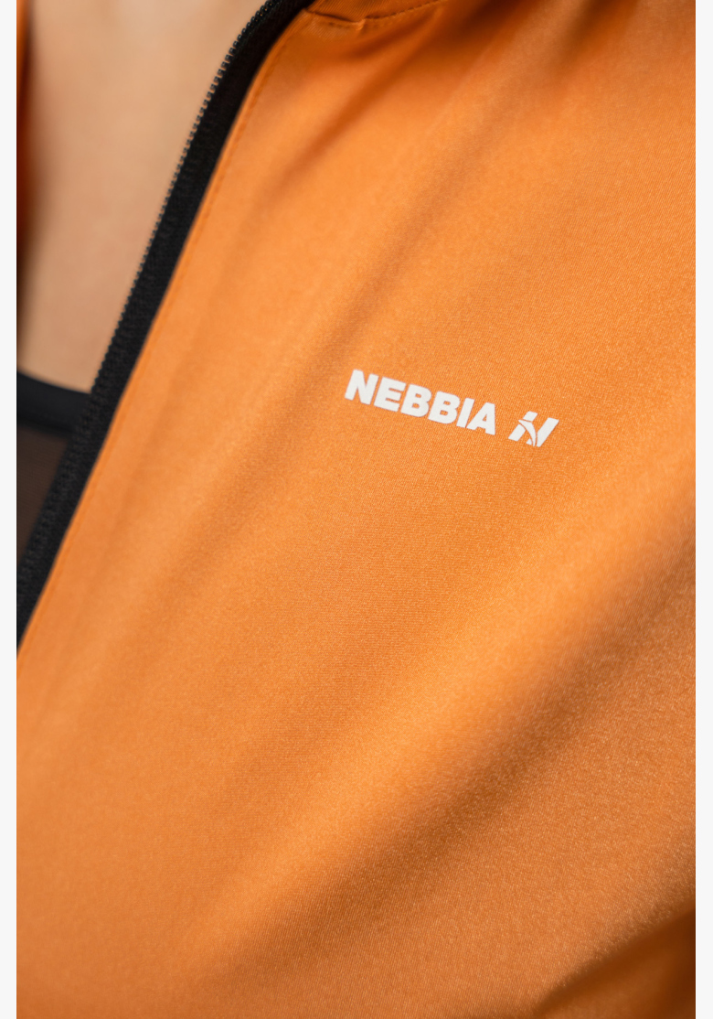 NEBBIA • Mikina na zip s odleskom SLEEK oranžová • Nebshop.sk NEBBIA • Mikina na zip s odleskom SLEEK oranžová • Nebshop.sk