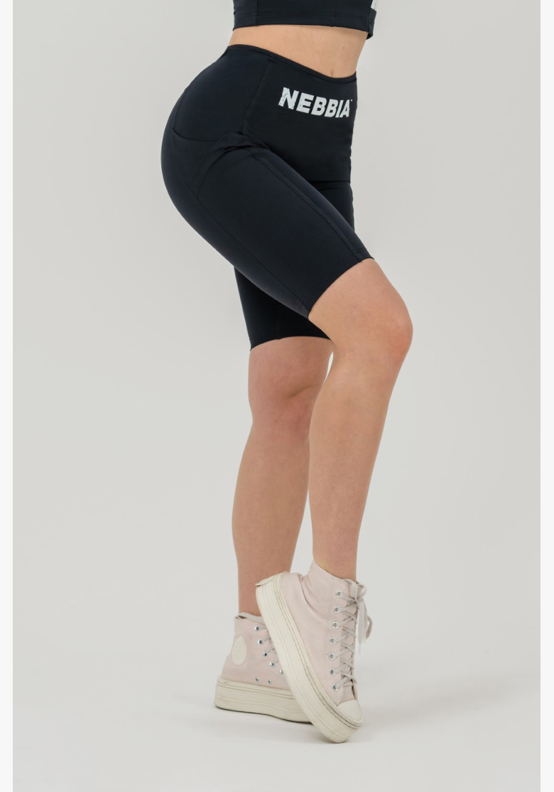NEBBIA •Pantaloni ciclismo a vita alta 10″ GYM THERAPY neri • Nebshop.it NEBBIA •Pantaloni ciclismo a vita alta 10″ GYM THERAPY neri • Nebshop.it