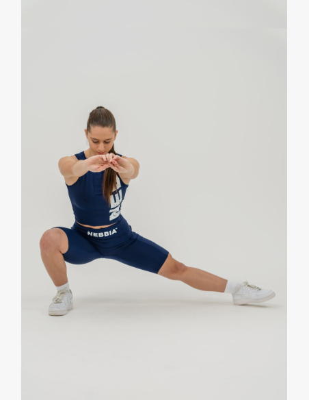 NEBBIA • Canotta SNATCHED blu • Nebshop.it