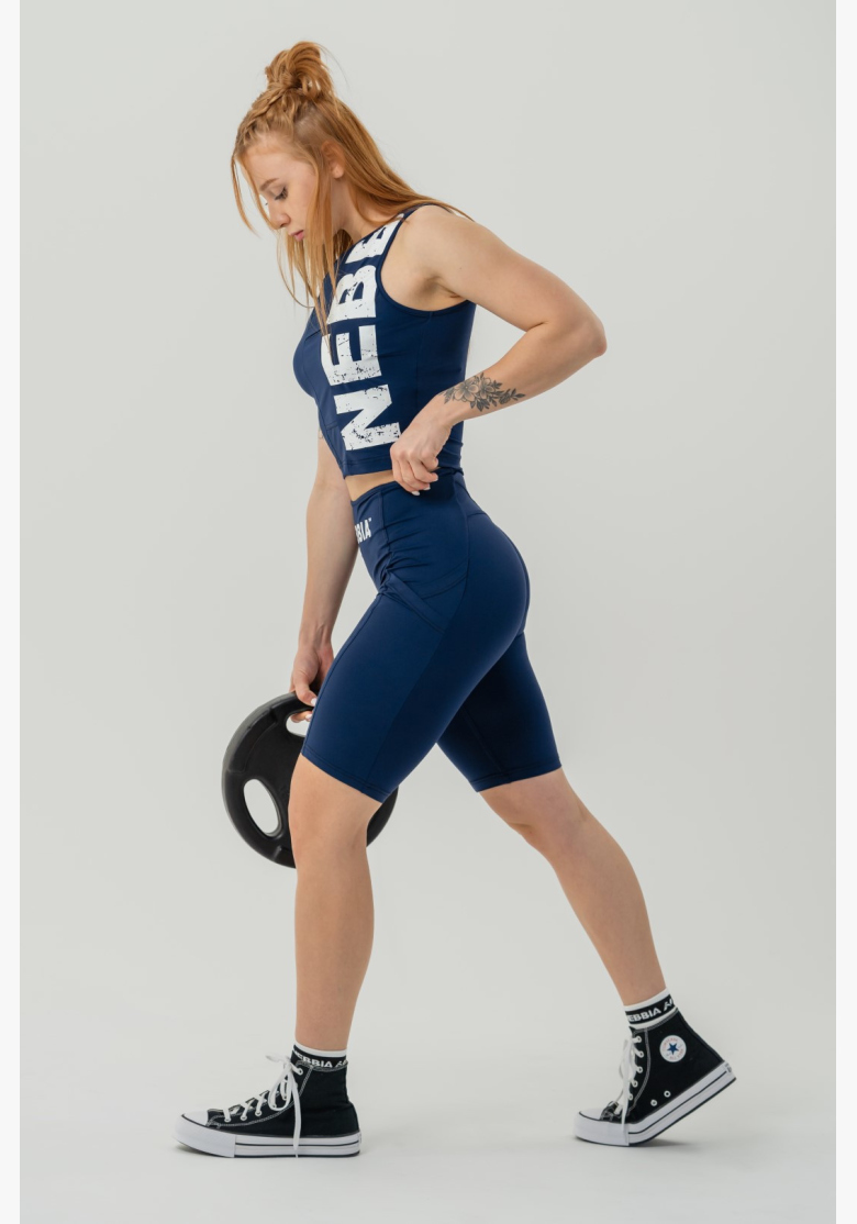 NEBBIA • Canotta SNATCHED blu • Nebshop.it NEBBIA • Canotta SNATCHED blu • Nebshop.it