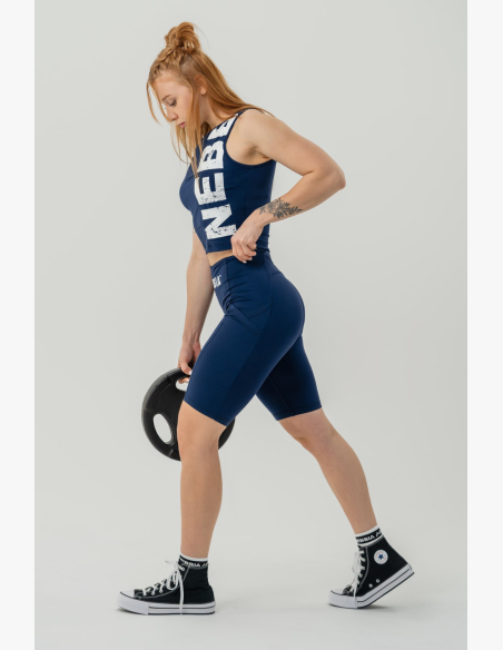 NEBBIA • Tank top SNATCHED blue • Nebshop.cz
