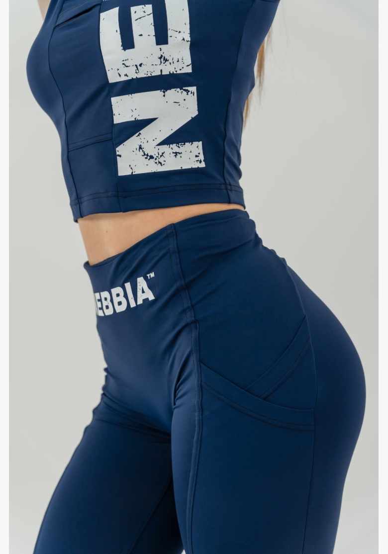 NEBBIA • Canotta SNATCHED blu • Nebshop.it NEBBIA • Canotta SNATCHED blu • Nebshop.it