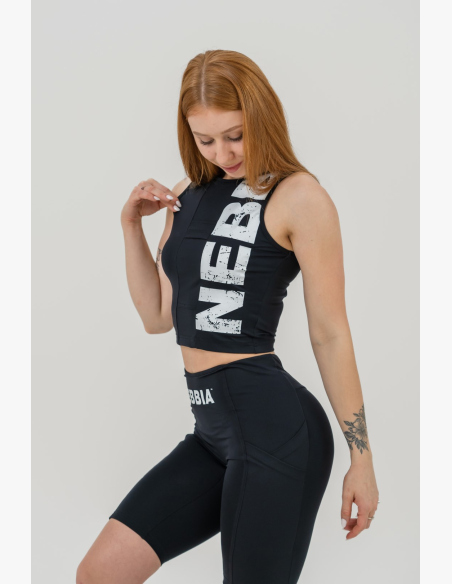 NEBBIA • Top SNATCHED nero • Nebshop.cz