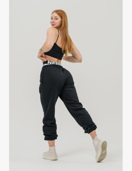 NEBBIA • Pantaloni sportivi MUSCLE MOMMY neri • Nebshop.cz