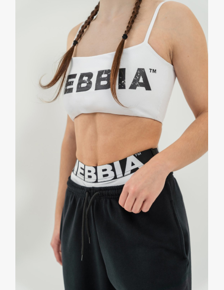 NEBBIA • Pantaloni sportivi MUSCLE MOMMY neri • Nebshop.cz