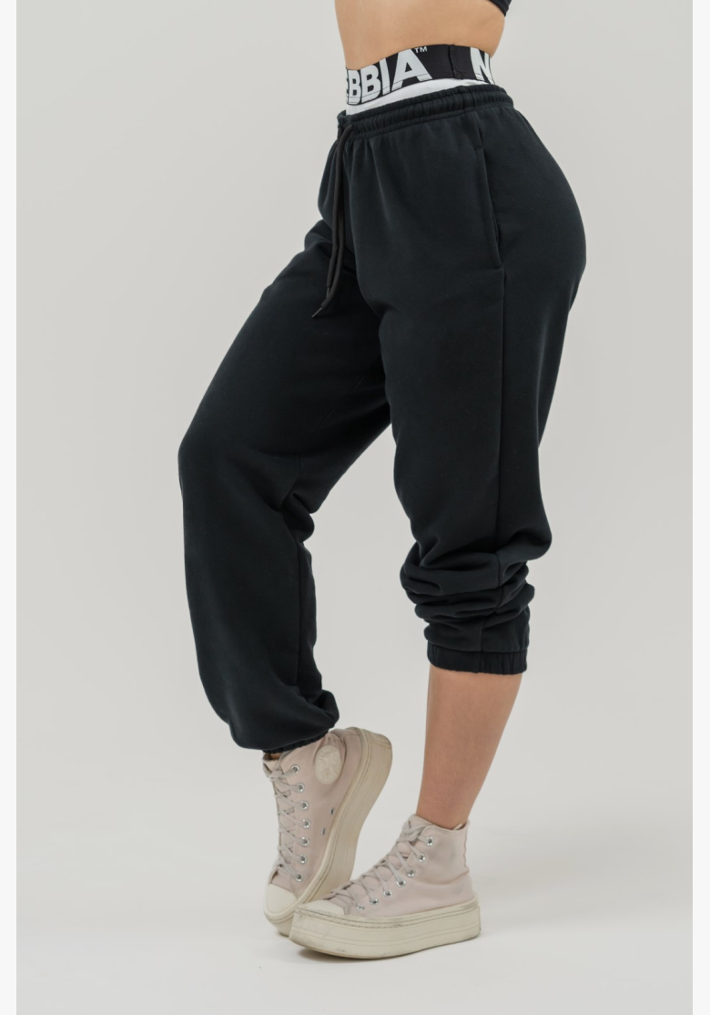 NEBBIA • Pantaloni sportivi MUSCLE MOMMY neri • Nebshop.cz NEBBIA • Pantaloni sportivi MUSCLE MOMMY neri • Nebshop.cz