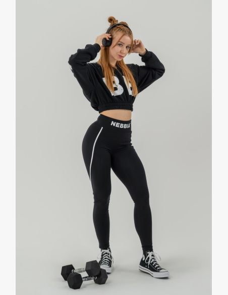NEBBIA • Crop top felpa MUSCLE MOMMY • Nebshop.cz