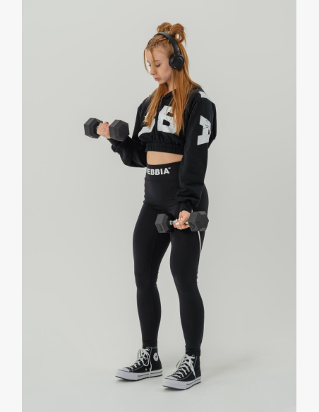 NEBBIA • Crop top felpa MUSCLE MOMMY • Nebshop.cz