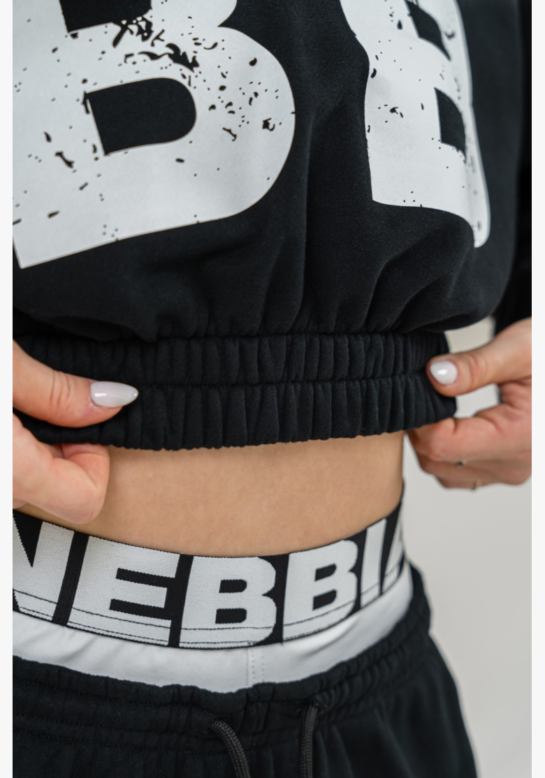 NEBBIA • Crop top felpa MUSCLE MOMMY • Nebshop.cz NEBBIA • Crop top felpa MUSCLE MOMMY • Nebshop.cz