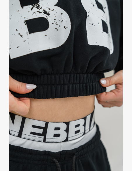 NEBBIA • Crop top felpa MUSCLE MOMMY • Nebshop.cz