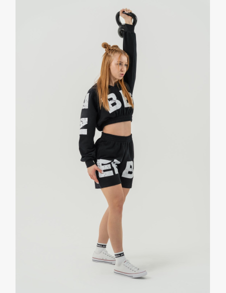 NEBBIA • Crop top felpa MUSCLE MOMMY • Nebshop.cz