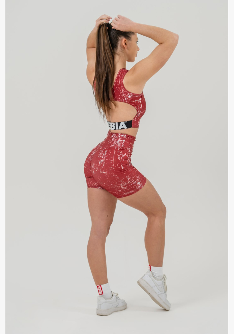 NEBBIA • Top corto ROUGH GIRL rosso • Nebshop.cz NEBBIA • Top corto ROUGH GIRL rosso • Nebshop.cz