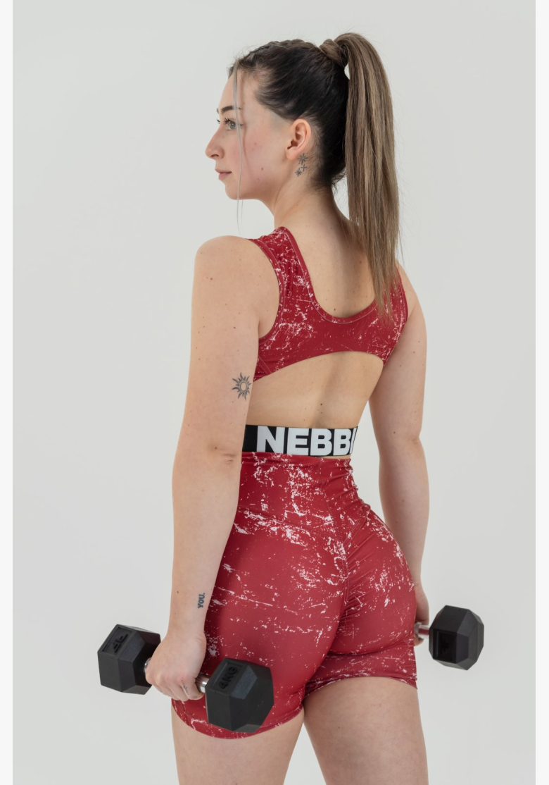 NEBBIA • Top corto ROUGH GIRL rosso • Nebshop.cz NEBBIA • Top corto ROUGH GIRL rosso • Nebshop.cz
