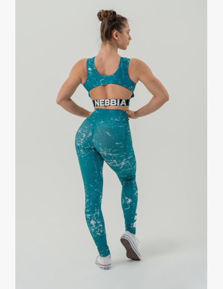 NEBBIA • Crop top tank top ROUGH GIRL green • Nebshop.com