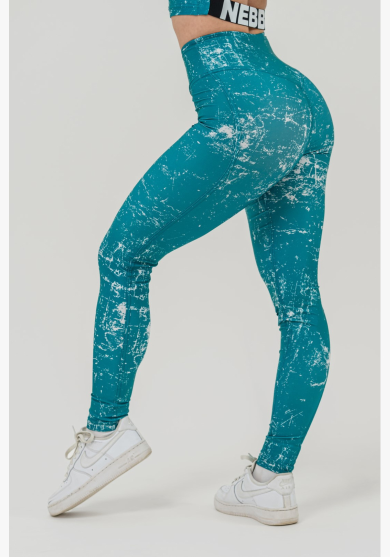 NEBBIA • ROUGH GIRL green workout leggings • Nebshop.cz NEBBIA • ROUGH GIRL green workout leggings • Nebshop.cz