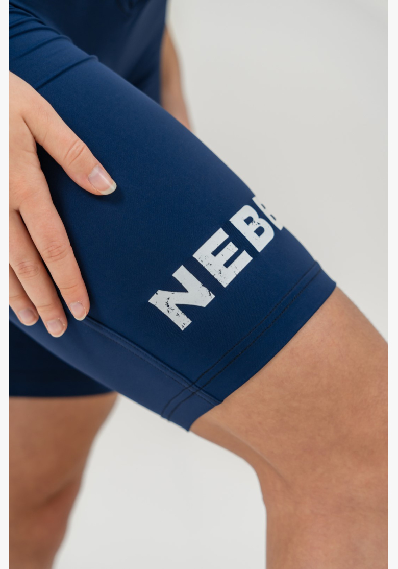 NEBBIA • Legíny šortky s vysokým pásom 9″ SNATCHED modré • Nebshop.sk NEBBIA • Legíny šortky s vysokým pásom 9″ SNATCHED modré • Nebshop.sk
