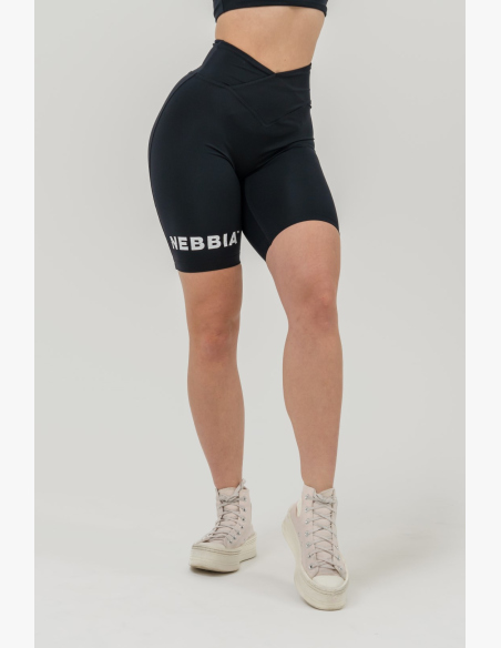 NEBBIA • Legíny s vysokým pásom 9″ SNATCHED čierne • Nebshop.sk