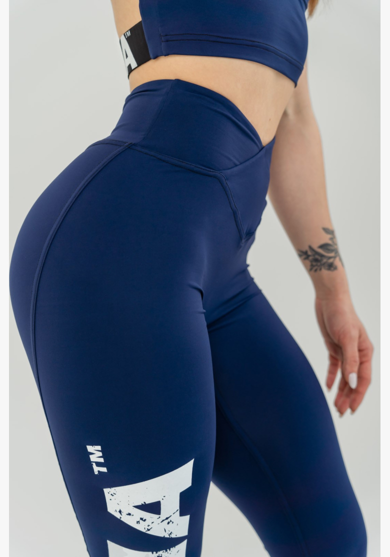 NEBBIA • NEBBIA Fitness legíny s vysokým pásom GLUTE CHECK modré • Nebshop.sk NEBBIA • NEBBIA Fitness legíny s vysokým pásom GLUTE CHECK modré • Nebshop.sk