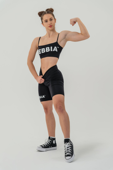 NEBBIA • NEBBIA Bandeau podprsenka BACK CHECK černá • Nebshop.cz 2
