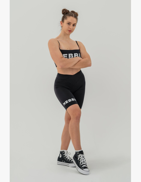 NEBBIA • NEBBIA Bandeau podprsenka BACK CHECK čierna • Nebshop.sk