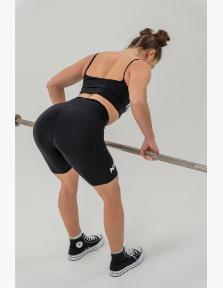 NEBBIA • NEBBIA Bandeau bra BACK CHECK black • Nebshop.cz