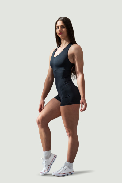 NEBBIA • NEBBIA Športový overal krátky 5″ GYM RAT čierny • Nebshop.sk
