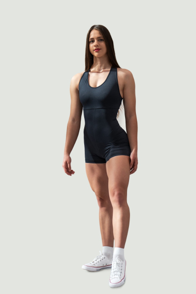 NEBBIA • NEBBIA Športový overal krátky 5″ GYM RAT čierny • Nebshop.sk 2