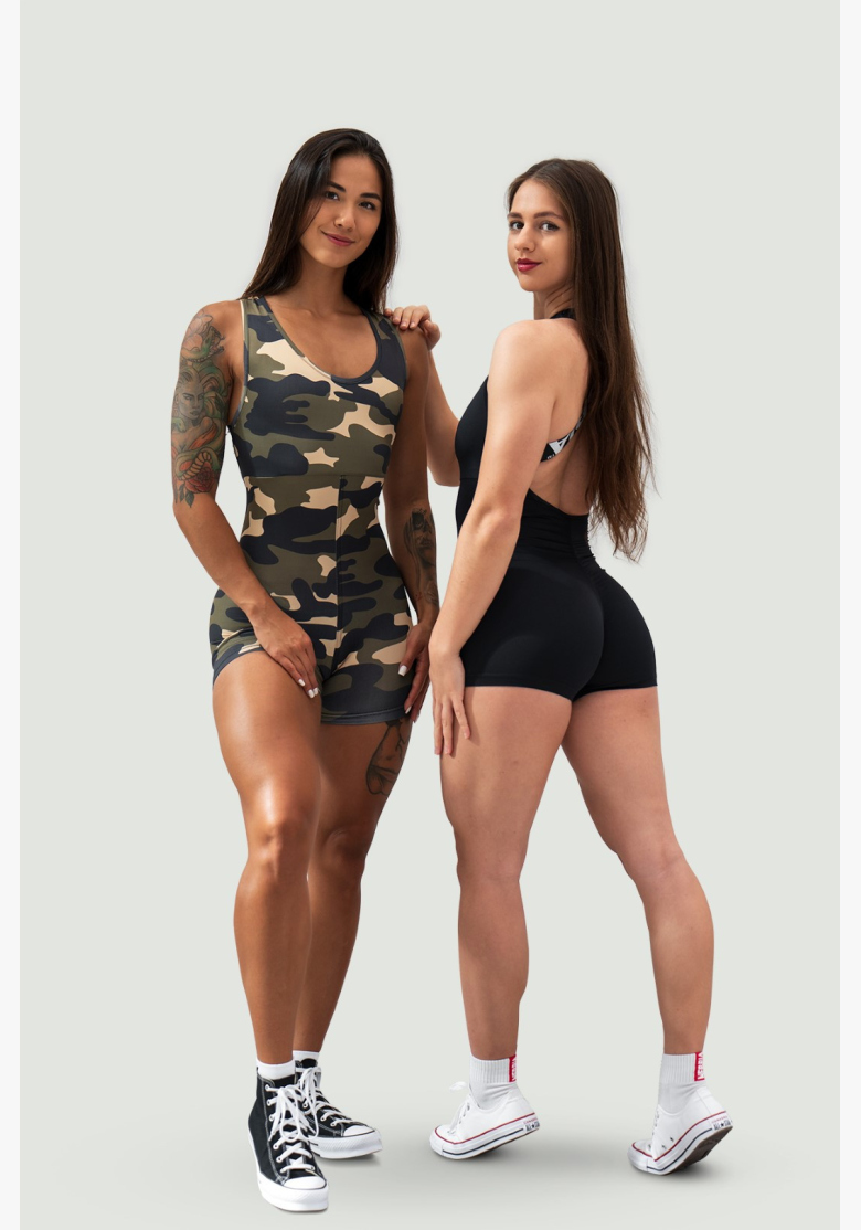 NEBBIA • NEBBIA Short Sports Jumpsuit 5″ GYM RAT Black • Nebshop.cz NEBBIA • NEBBIA Short Sports Jumpsuit 5″ GYM RAT Black • Nebshop.cz