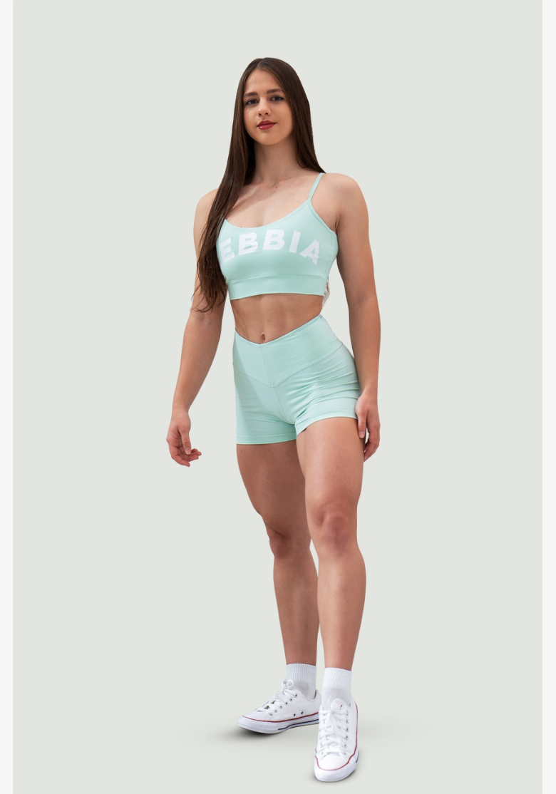 NEBBIA • NEBBIA Sports Bra GYM HERO light green • Nebshop.cz NEBBIA • NEBBIA Sports Bra GYM HERO light green • Nebshop.cz