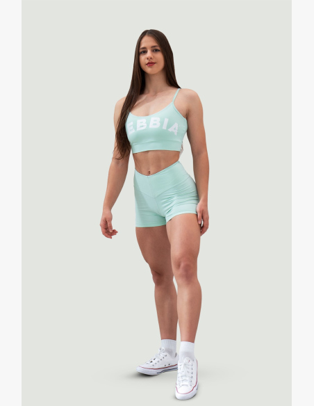 NEBBIA • NEBBIA Sportovní podprsenka GYM HERO svetlozelená • Nebshop.sk