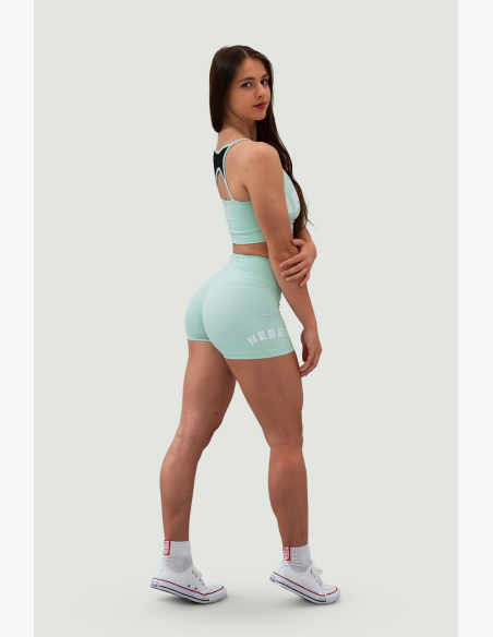 NEBBIA • NEBBIA Sportovní podprsenka GYM HERO svetlozelená • Nebshop.sk