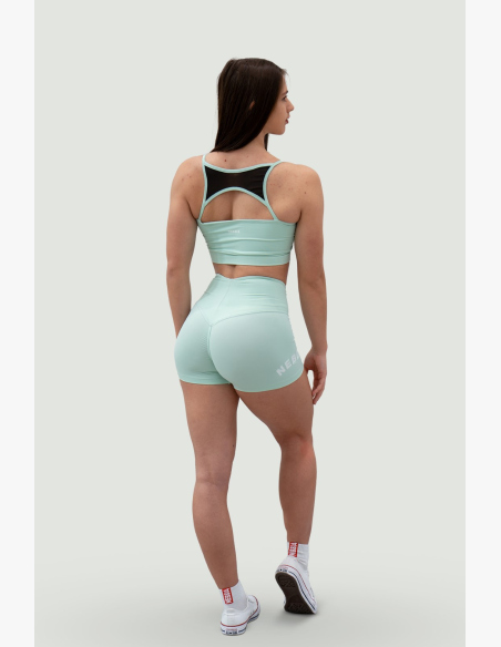 NEBBIA • NEBBIA Sportovní podprsenka GYM HERO svetlozelená • Nebshop.sk
