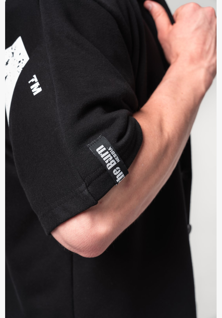 NEBBIA • NEBBIA Oversized košele 90s THROWBACK čierna • Nebshop.sk NEBBIA • NEBBIA Oversized košele 90s THROWBACK čierna • Nebshop.sk