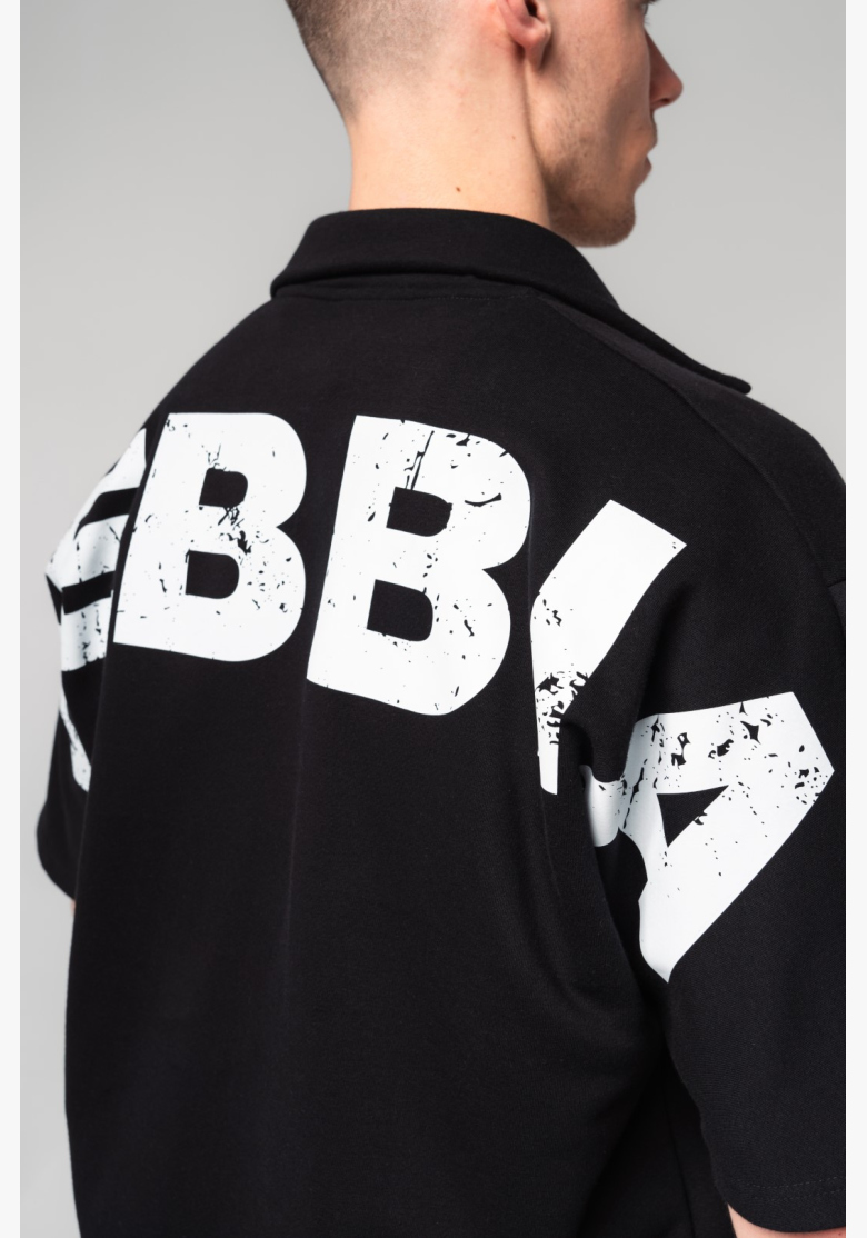 NEBBIA • NEBBIA Oversized shirt 90s THROWBACK black • Nebshop.cz NEBBIA • NEBBIA Oversized shirt 90s THROWBACK black • Nebshop.cz