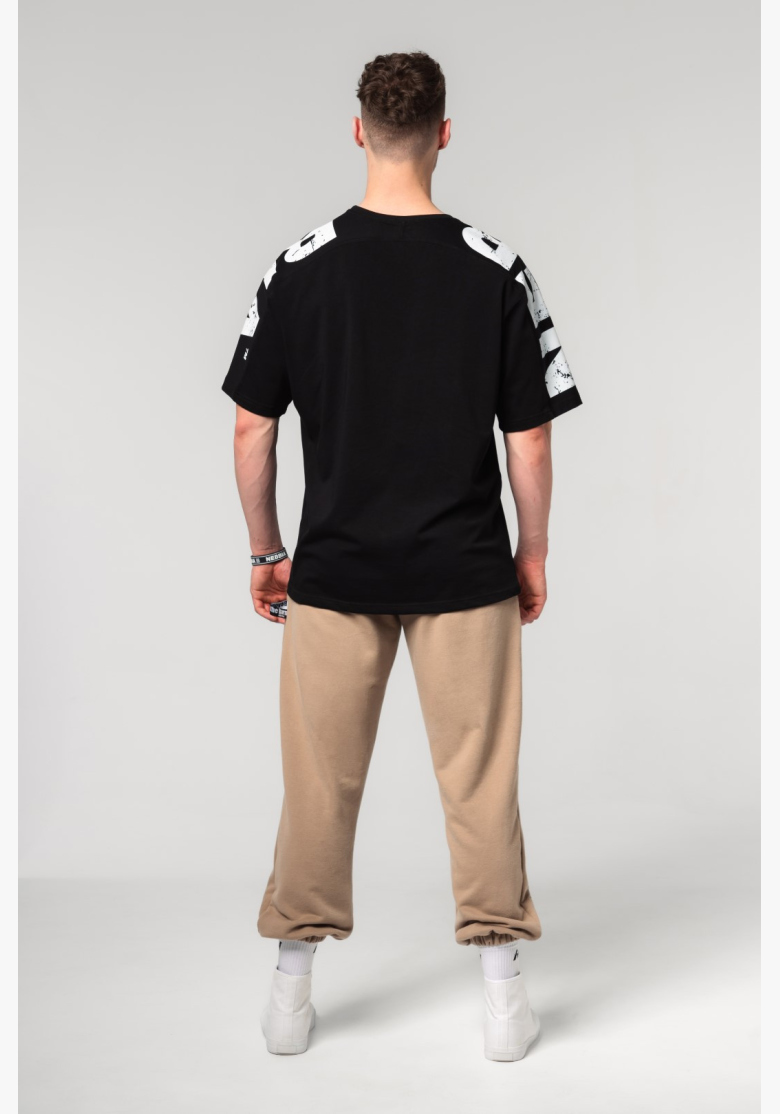 NEBBIA • NEBBIA T-shirt oversize LIFTING CLUB nero • Nebshop.it NEBBIA • NEBBIA T-shirt oversize LIFTING CLUB nero • Nebshop.it