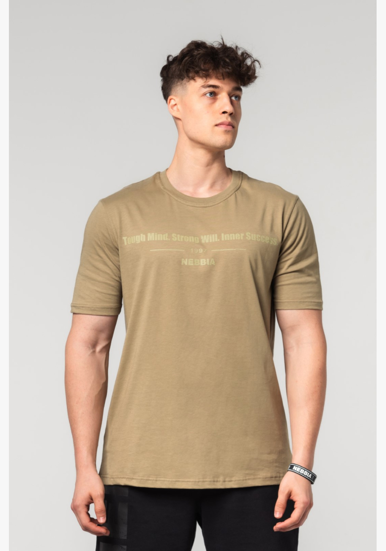 NEBBIA • NEBBIA Muscle fit tričko FLEXIN' zelené • Nebshop.sk NEBBIA • NEBBIA Muscle fit tričko FLEXIN' zelené • Nebshop.sk
