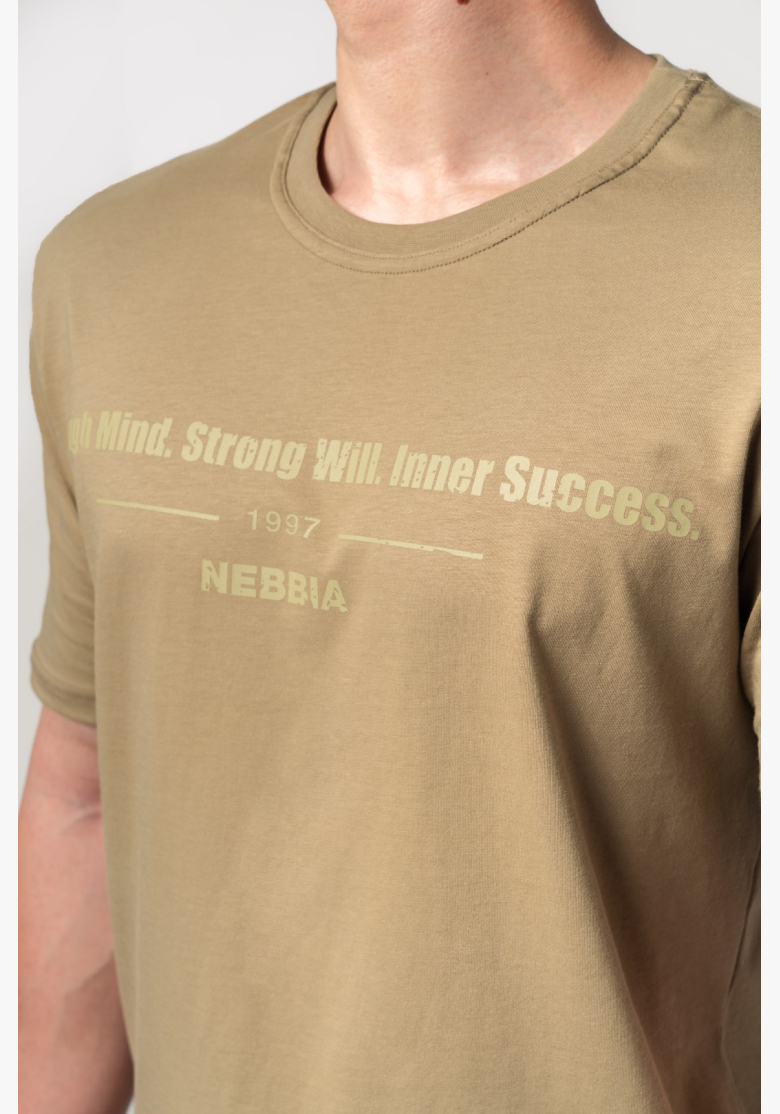 NEBBIA • NEBBIA Muscle fit tričko FLEXIN' zelené • Nebshop.sk NEBBIA • NEBBIA Muscle fit tričko FLEXIN' zelené • Nebshop.sk