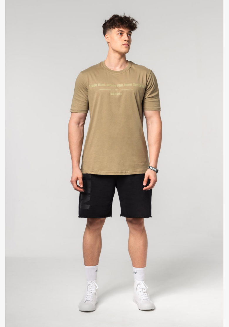 NEBBIA • NEBBIA Muscle fit tričko FLEXIN' zelené • Nebshop.sk NEBBIA • NEBBIA Muscle fit tričko FLEXIN' zelené • Nebshop.sk
