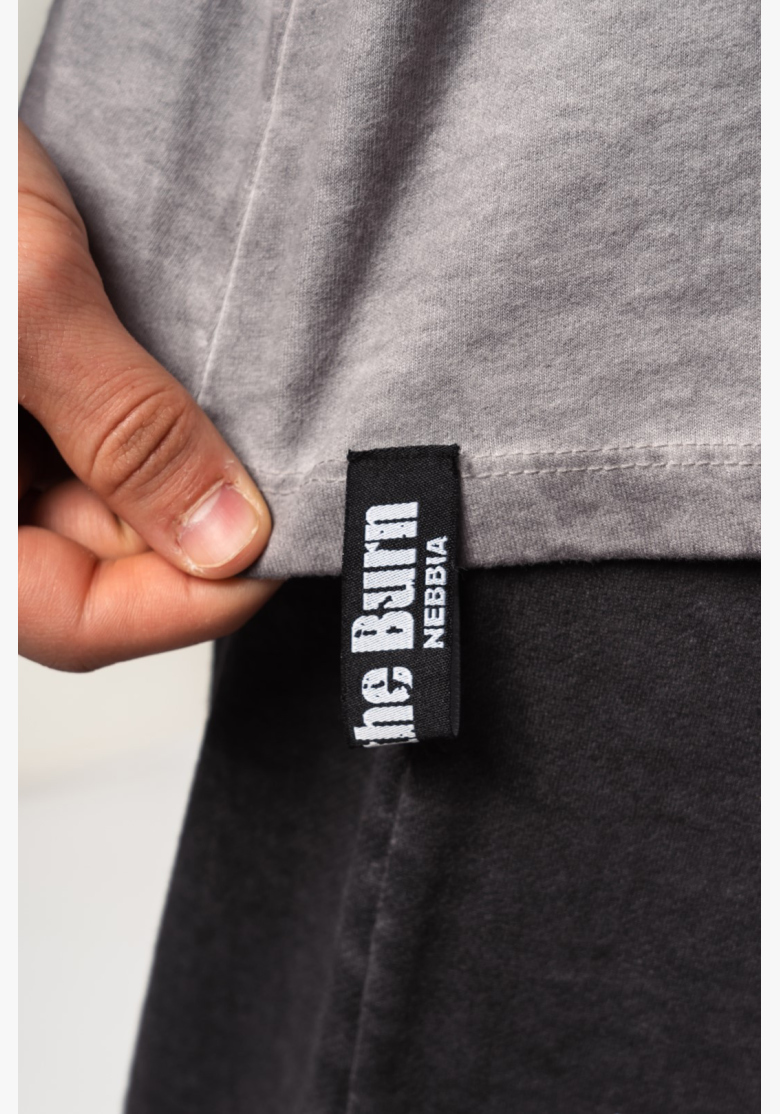 NEBBIA • NEBBIA Canotta oversized MAX OUT grigia • Nebshop.cz NEBBIA • NEBBIA Canotta oversized MAX OUT grigia • Nebshop.cz