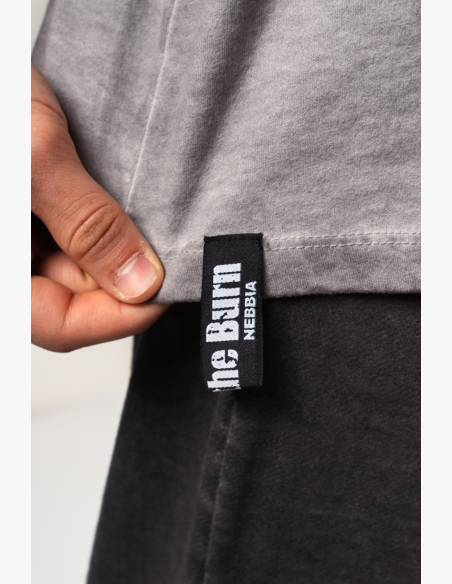 NEBBIA • NEBBIA Canotta oversized MAX OUT grigia • Nebshop.cz