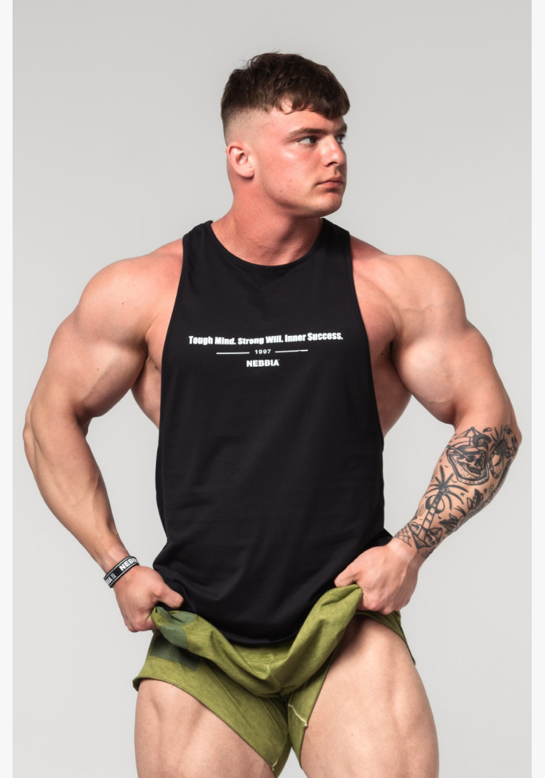 NEBBIA • NEBBIA Fitness tielko FLEXIN' čierne • Nebshop.sk NEBBIA • NEBBIA Fitness tielko FLEXIN' čierne • Nebshop.sk