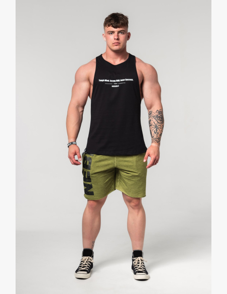NEBBIA • NEBBIA Fitness tielko FLEXIN' čierne • Nebshop.sk