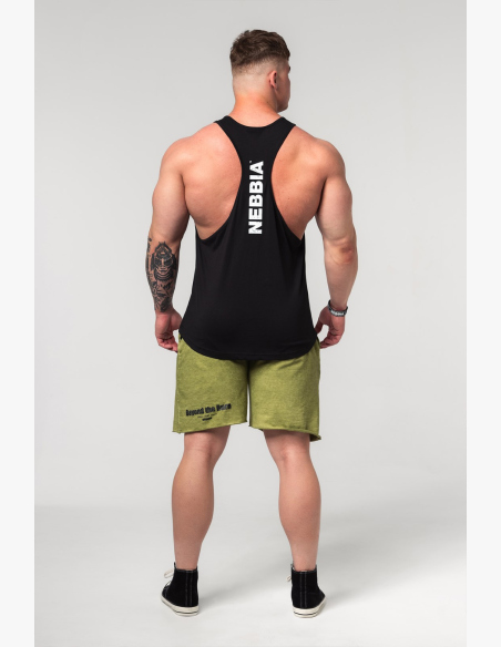 NEBBIA • NEBBIA Fitness tielko FLEXIN' čierne • Nebshop.sk