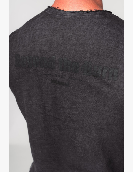 NEBBIA • NEBBIA Mikina senza maniche BEASTIN' nera • Nebshop.it