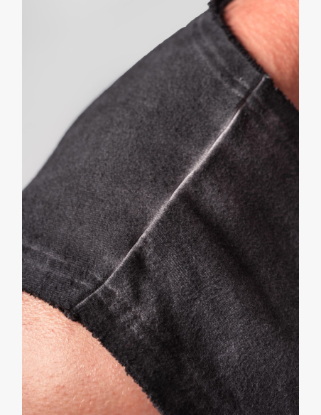 NEBBIA • NEBBIA Mikina senza maniche BEASTIN' nera • Nebshop.it