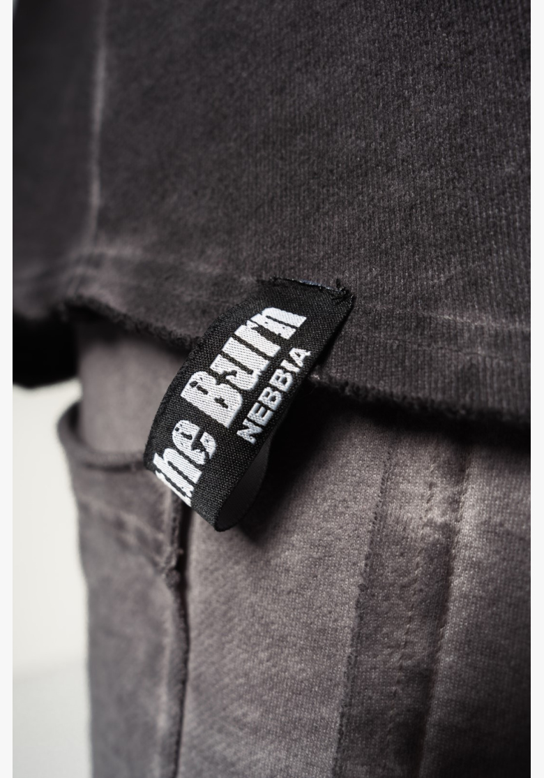 NEBBIA • NEBBIA Washed-off mikina bez rukávů BEASTIN' černá • Nebshop.cz NEBBIA • NEBBIA Washed-off mikina bez rukávů BEASTIN' černá • Nebshop.cz