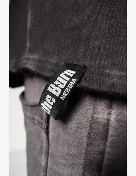NEBBIA • NEBBIA Mikina senza maniche BEASTIN' nera • Nebshop.it