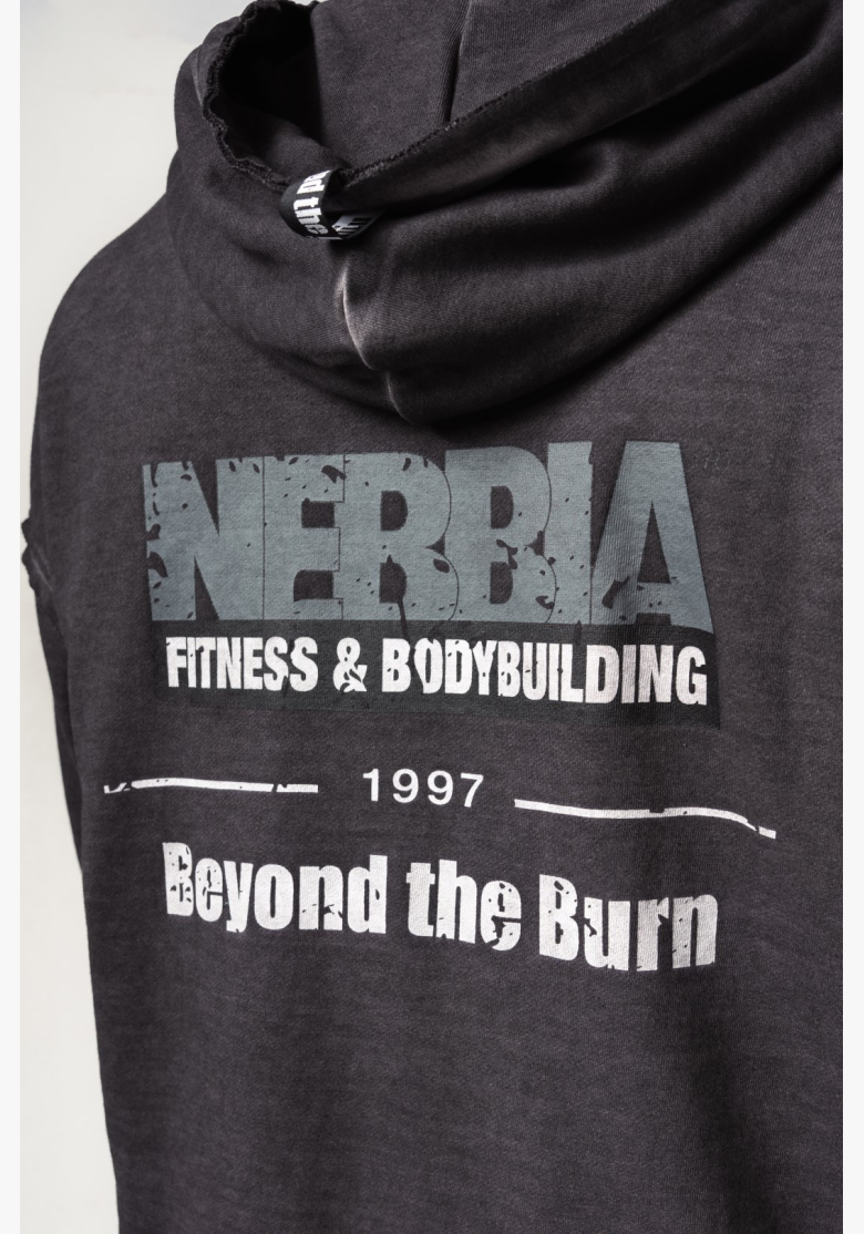 NEBBIA • NEBBIA Felpa con zip GYM BRO nera • Nebshop.cz NEBBIA • NEBBIA Felpa con zip GYM BRO nera • Nebshop.cz