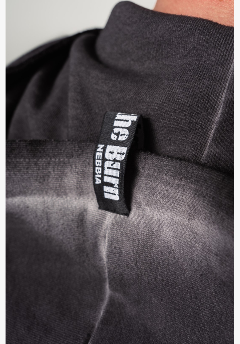 NEBBIA • NEBBIA Felpa con zip GYM BRO nera • Nebshop.cz NEBBIA • NEBBIA Felpa con zip GYM BRO nera • Nebshop.cz